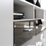TORINO Wall Unit (Black & White Gloss with White LED) — изображение 6