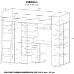 Mezzanine Bunk Bed VERANA — изображение 7