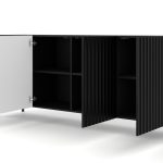 WAVE_CABINET_200_4D_BLACK_MAT_BLACK_LEGS — изображение 2