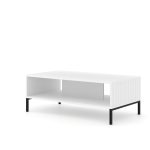 WAVE_COFFE_TABLE_WHITE_MAT_BLACK_LEGS — изображение 1