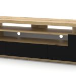 EVA_180_ARTISAN_OAK_BLACK_MAT_LED — изображение 1