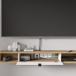 ICARUS_TV_STAND_156_ARTISAN_OAK_WHITE_MAT — изображение 4