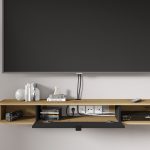 ICARUS_TV_STAND_156_ARTISAN_OAK_BLACK_MAT — изображение 3
