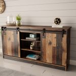 GRANERO Sideboard 160 with Sliding X-Milled Fronts and Open Shelves — изображение 31