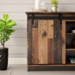 GRANERO Sideboard 160 with Sliding X-Milled Fronts and Open Shelves — изображение 29