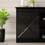 GRANERO Sideboard 160 with Sliding X-Milled Fronts and Open Shelves — изображение 8