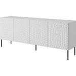 HOLE Chest of Drawers – Milled Fronts, Push-Click, Metal Legs — изображение 10