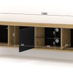 MITA_TV_STAND_156_ARTISAN_OAK_BLACK_MAT — изображение 5