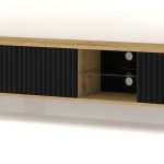 MITA_TV_STAND_156_ARTISAN_OAK_BLACK_MAT — изображение 4