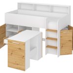Mezzanine Bed with Desk NEO — изображение 11