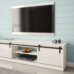 GRANERO TV Stand 200 with Sliding LOFT Fronts — изображение 3